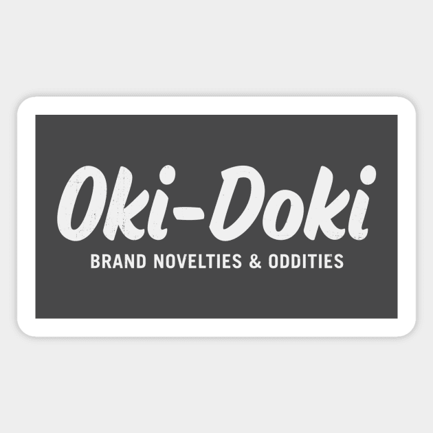 Oki-Doki Sticker by Jon Kelly Green Shop